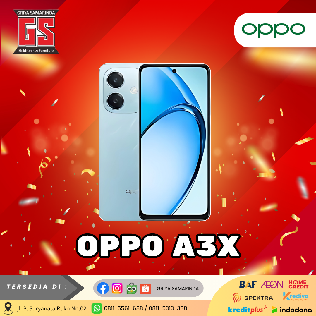 Oppo A3X 8/128 New Official Warranty