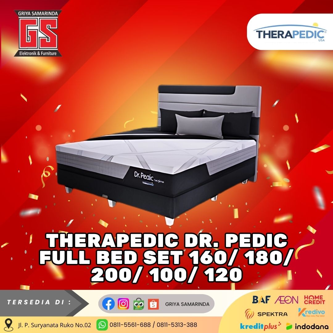 Therapedic Dr. Pedic Full Bed Set 160/ 180/ 200/ 100/ 120