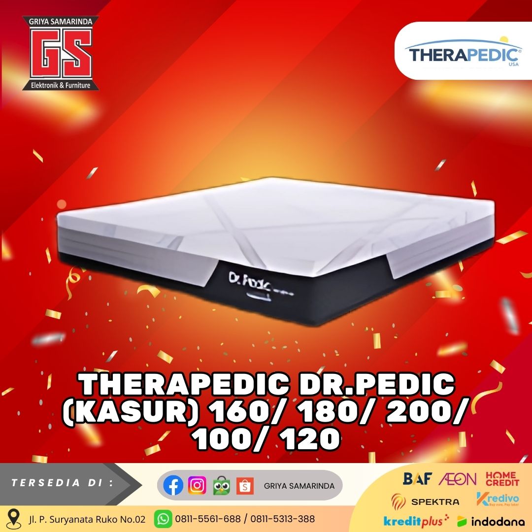 Therapedic Dr.Pedic (Kasur) 160/ 180/ 200/ 100/ 120