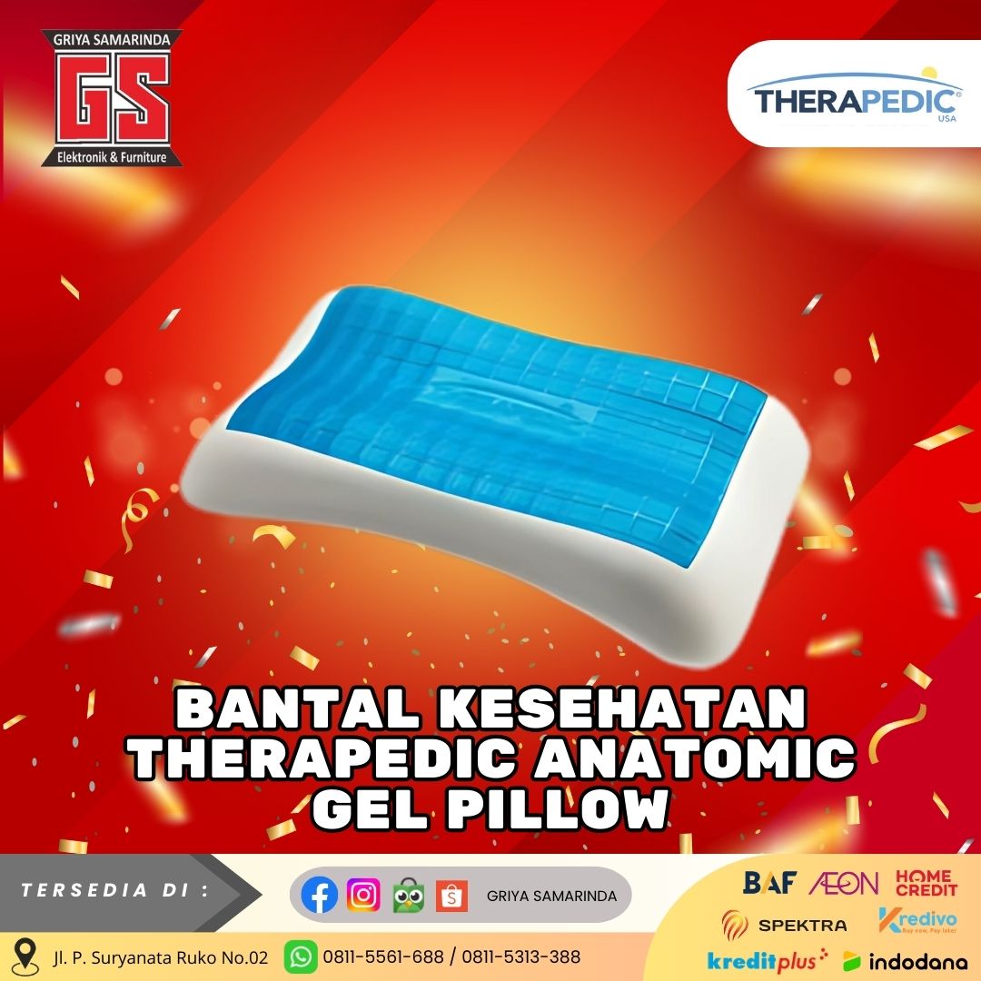Bantal Kesehatan Therapedic Anatomic Gel Pillow